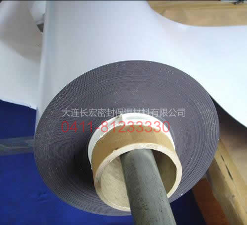 不干膠粘橡膠磁